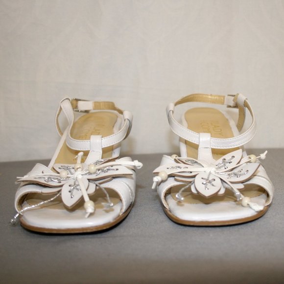 Lady Comfort T-Strap Leather Sandals - Picture 4 of 6